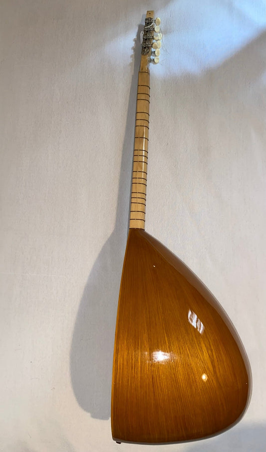 Découvrez ce superbe saz à manche long, fabriqué avec soin - Cham Music - 