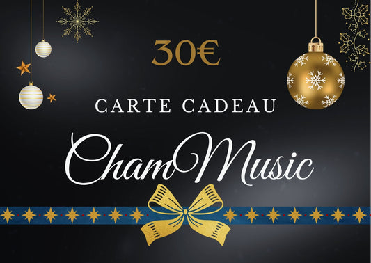 Faites plaisir à vos proches en leur offrant la liberté de - Cham Music -