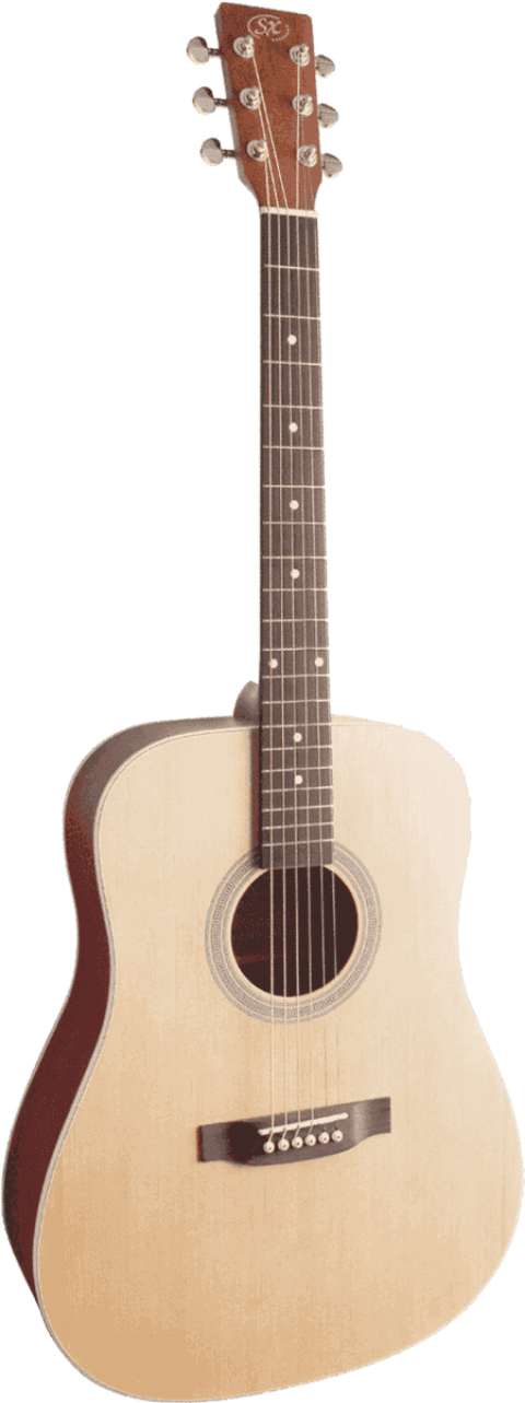 La SX GSX SD204 est une guitare folk au format dreadnought, - Cham Music - 