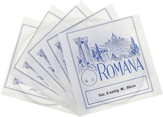 Le jeu de cordes Romana est spécialement conçu pour le saz - Cham Music -