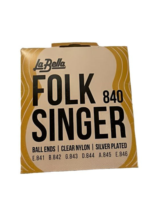 Les cordes Folk Singer 840 par le réputé fabricant - Cham Music -