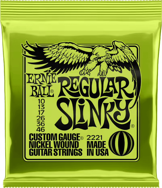 Les cordes Regular Slinky de Ernie Ball sont parfaites pour - Cham Music -