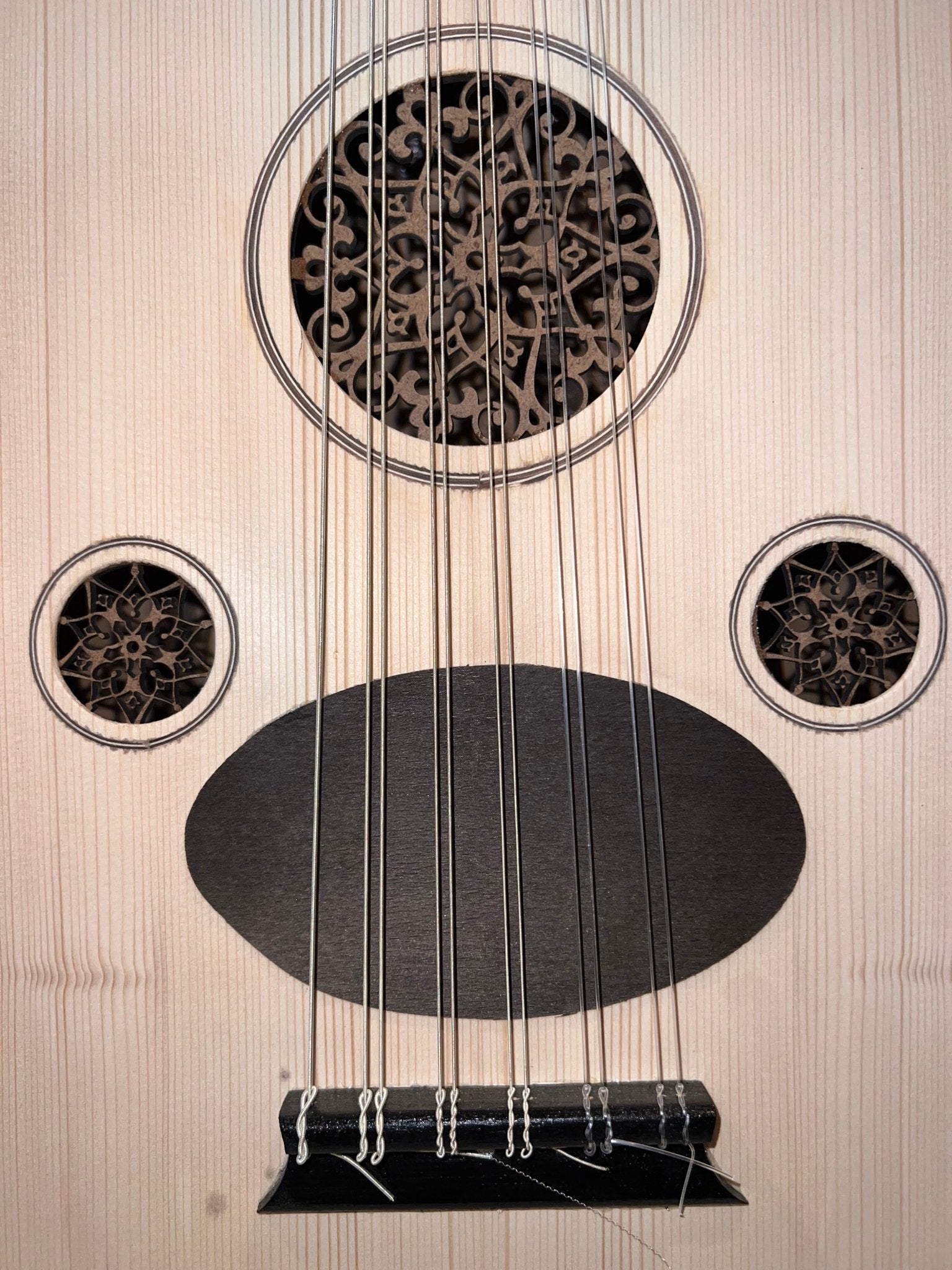 Oud turc débutant/intermédiaire Noyer, Érable et Épicéa – Modèle 2 - Cham Music - 