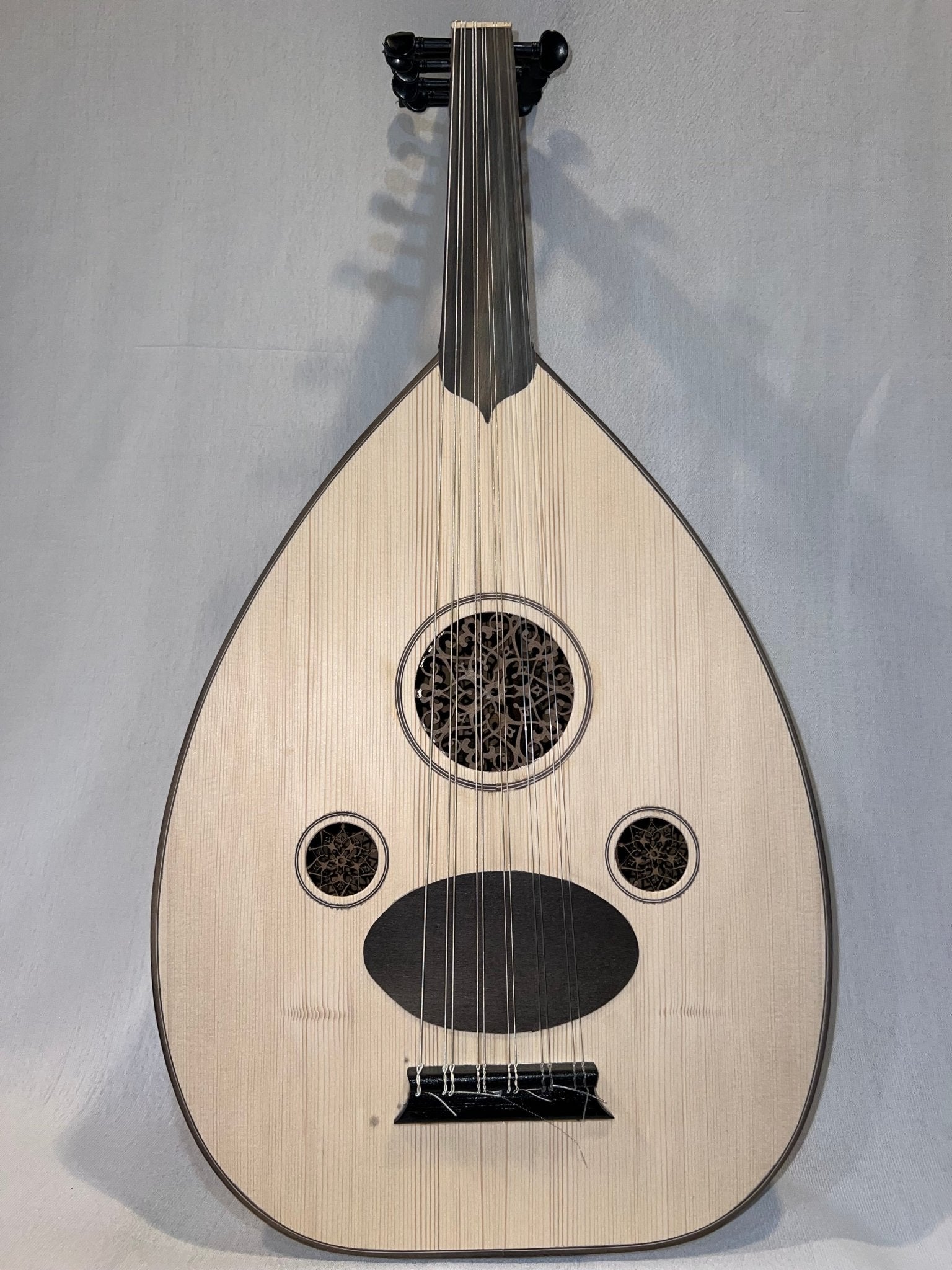 Oud turc débutant/intermédiaire Noyer, Érable et Épicéa – Modèle 2 - Cham Music - 