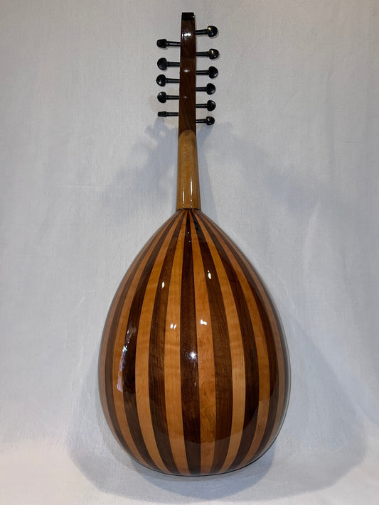 Oud turc débutant/intermédiaire Noyer, Érable et Épicéa – Modèle 2 - Cham Music - 