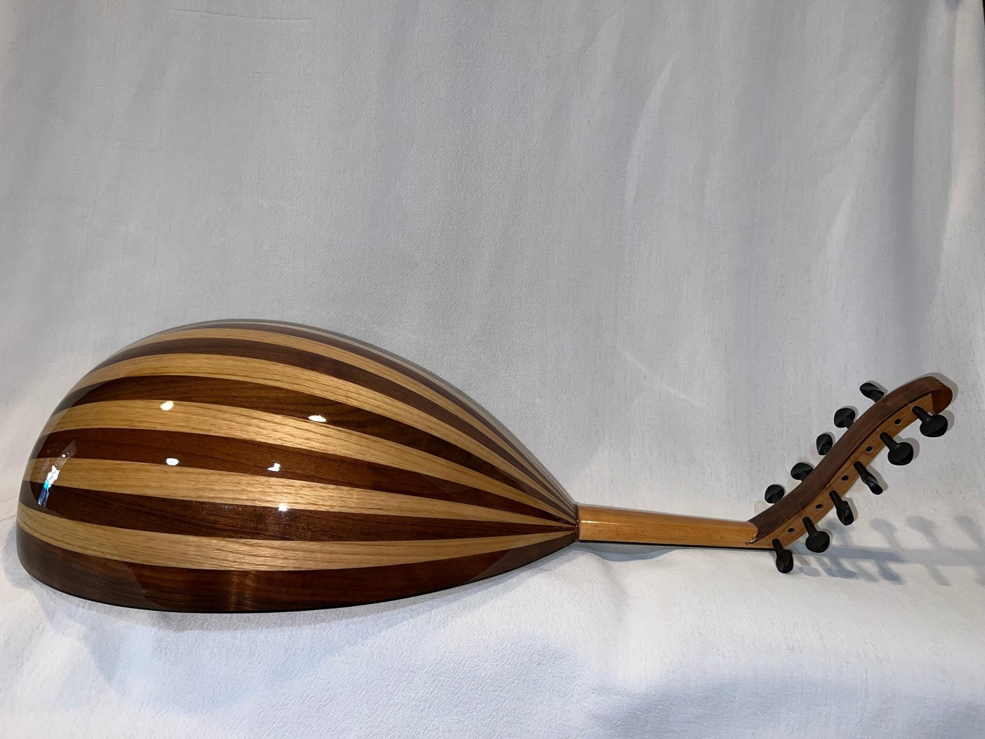 Oud turc débutant/intermédiaire Noyer, Érable et Épicéa – Modèle 3 - Cham Music - 