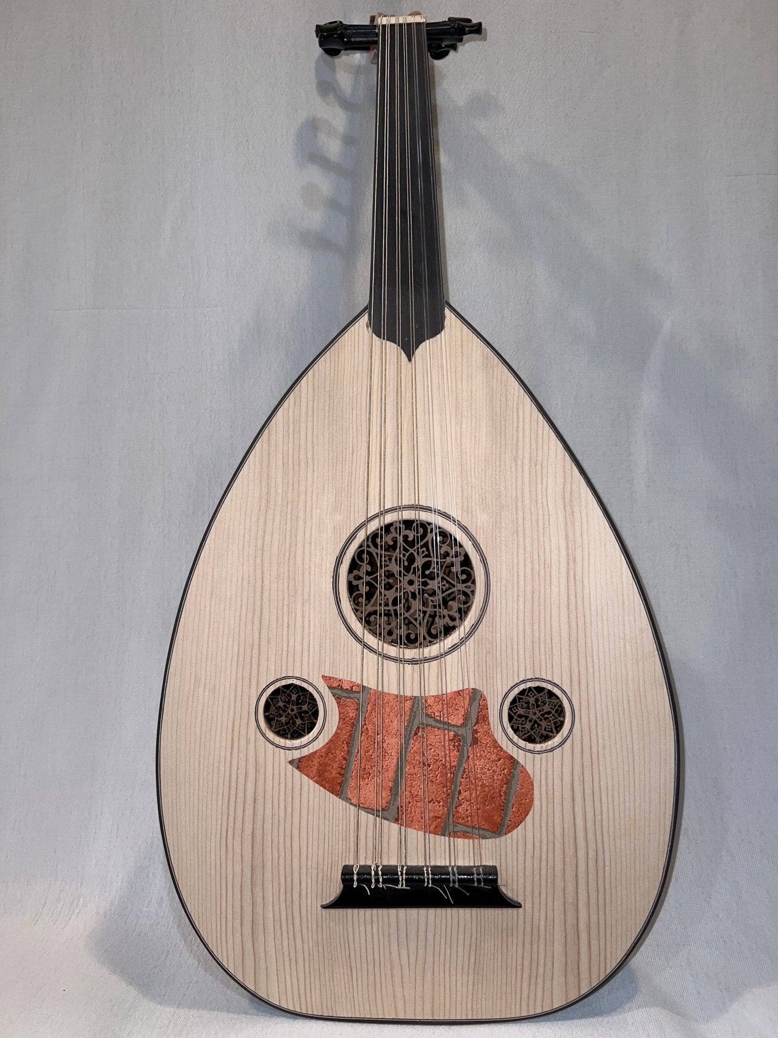 Oud turc débutant/intermédiaire Noyer, Érable et Épicéa – Modèle 3 - Cham Music - 