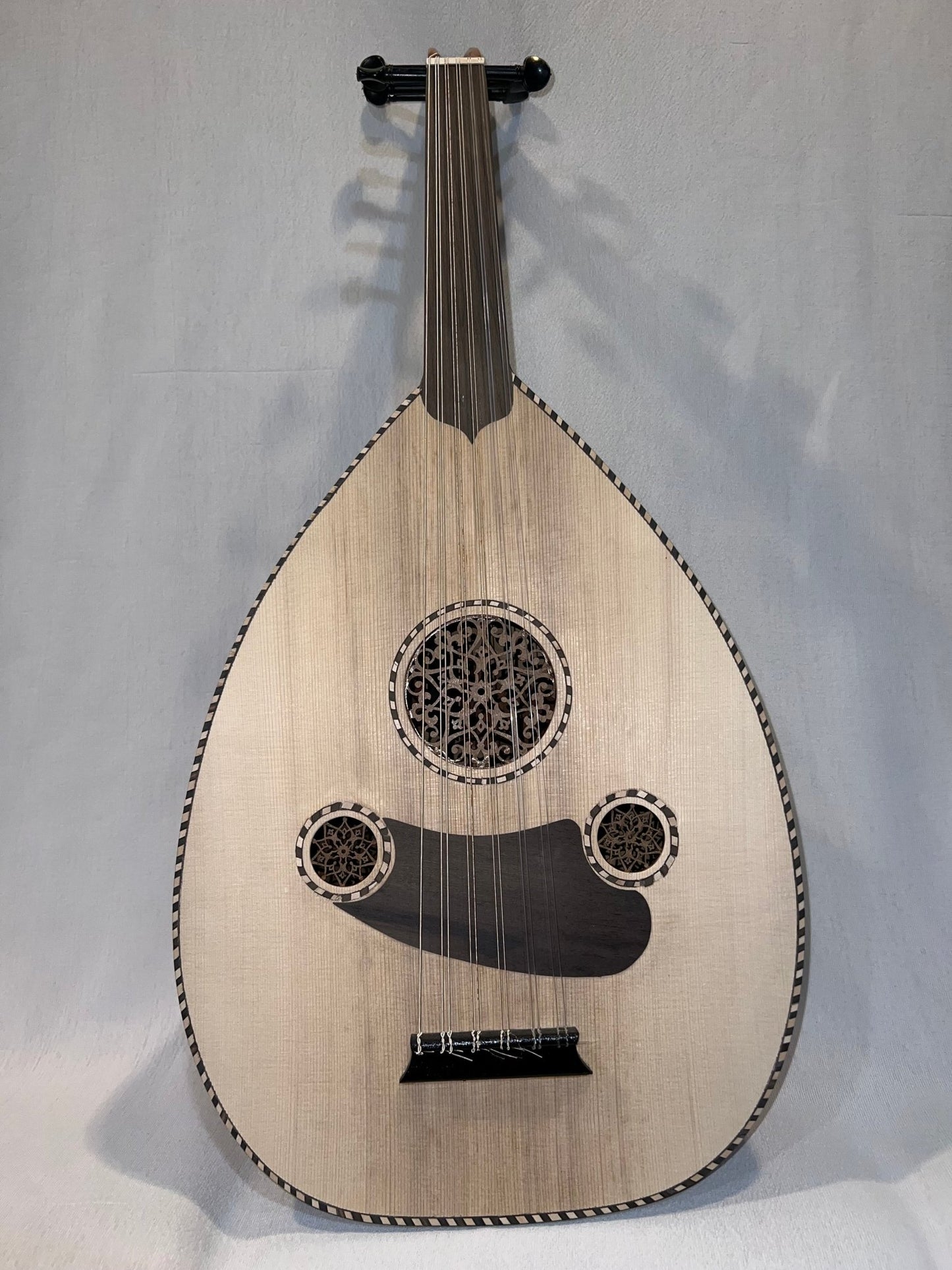Oud turc débutant/intermédiaire Noyer, Érable et Épicéa – Modèle 9 - Cham Music - 