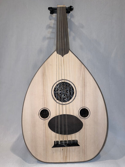 Oud turc débutant/intermédiaire Noyer et Épicéa – Modèle 8 - Cham Music - 