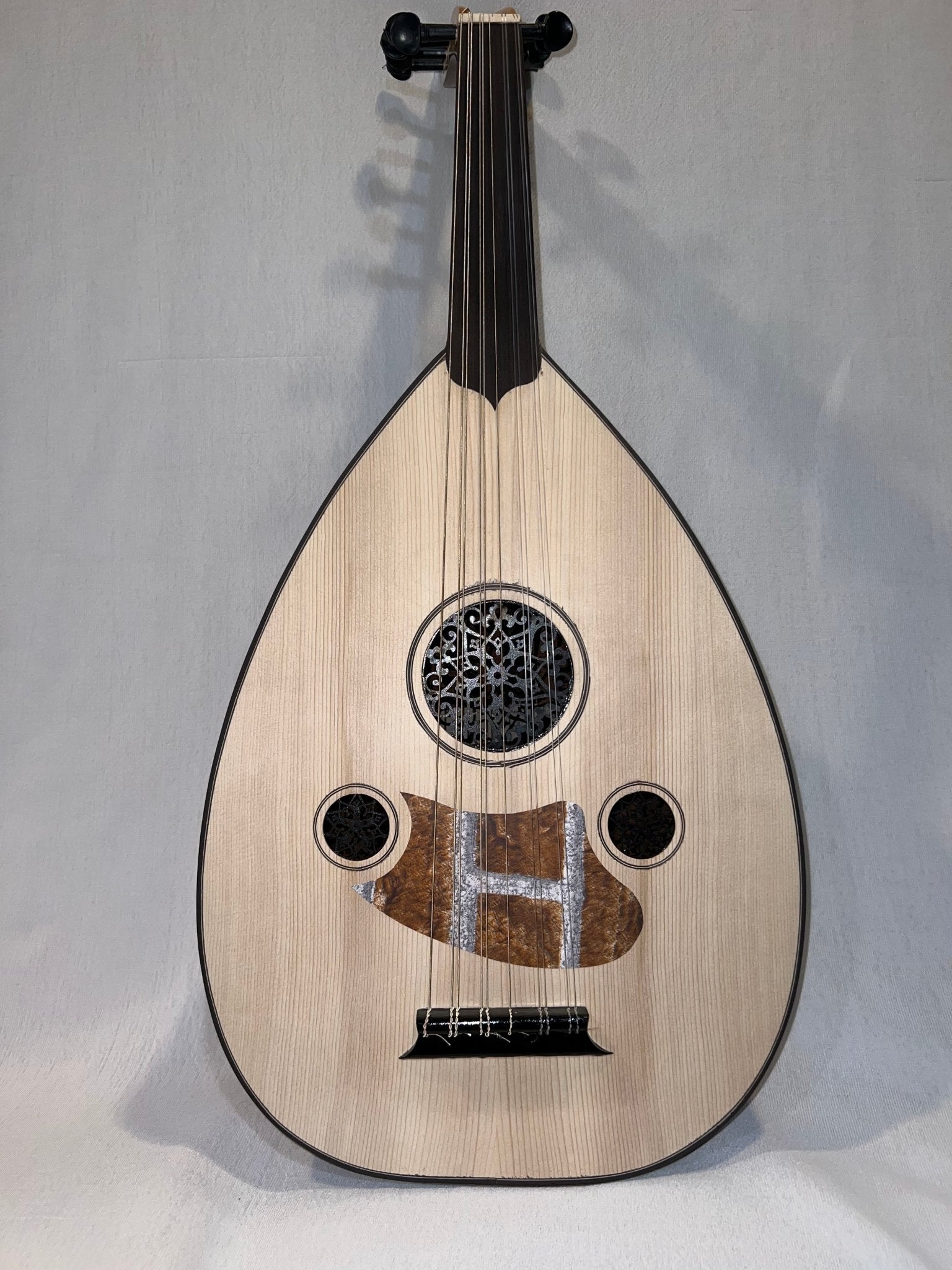 Oud turc débutant/intermédiaire Noyer, Palissandre et Épicéa – Modèle 3 - Cham Music - 