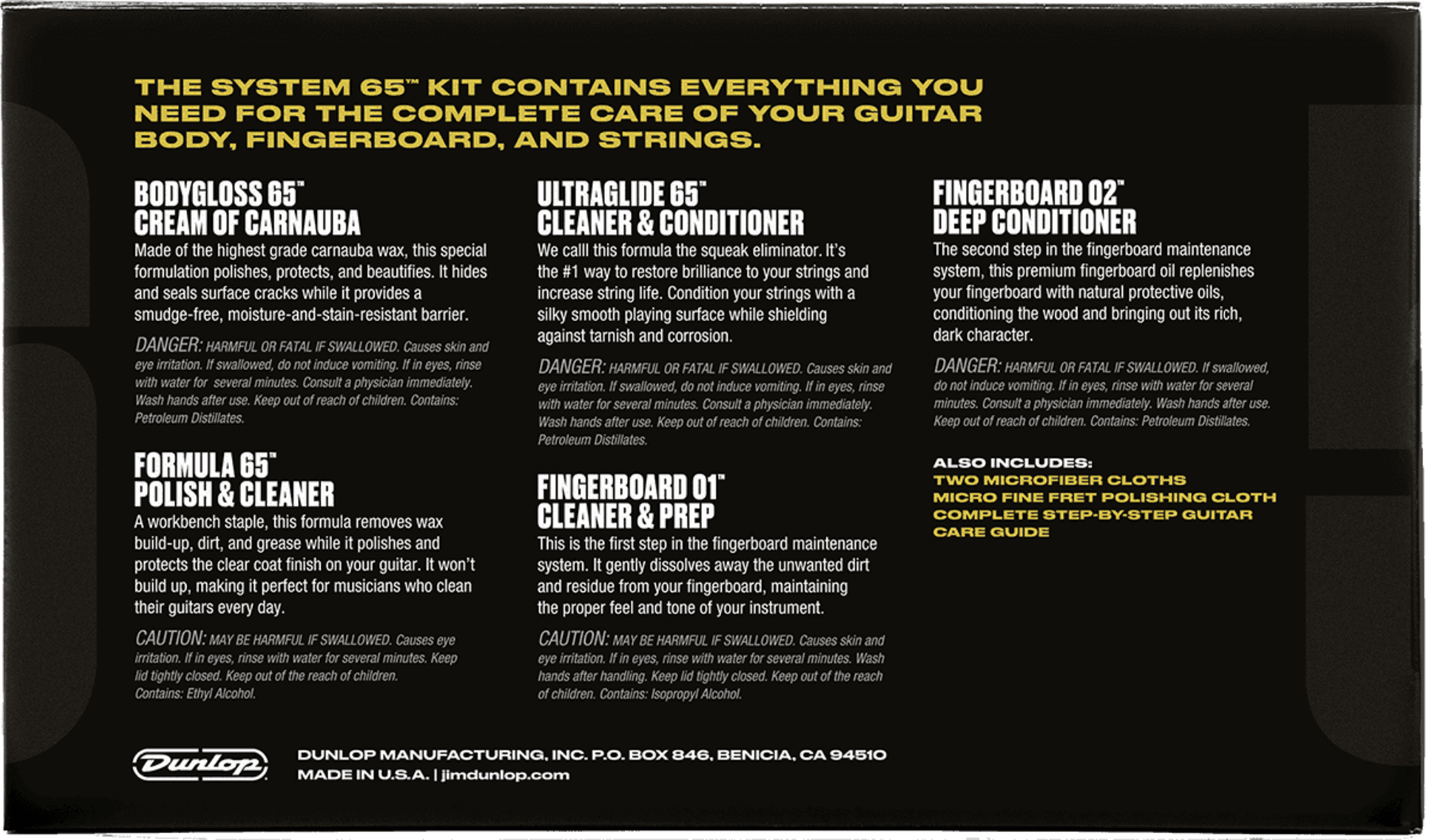 Prenez soin de votre guitare avec le kit dentretien - Cham Music -