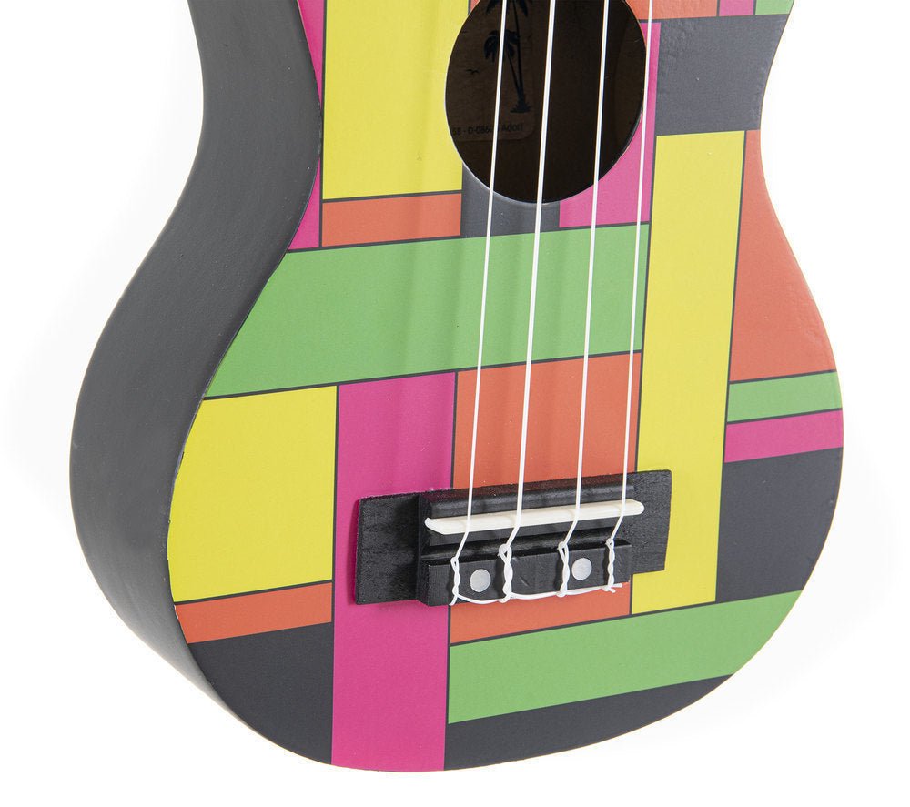 Square Design Taille Soprano Corps en Tilleul Manche en - Cham Music - String Instrument
