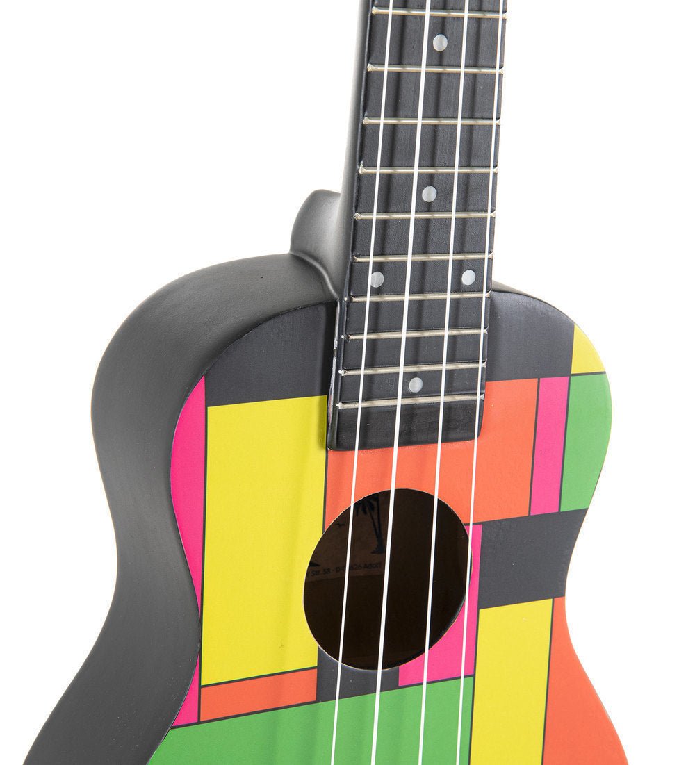 Square Design Taille Soprano Corps en Tilleul Manche en - Cham Music - String Instrument
