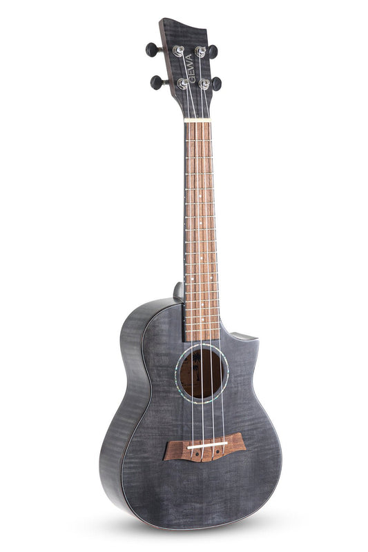Ukulele de concert avec Cutaway Manche en Okoume Rosace - Cham Music - String Instrument