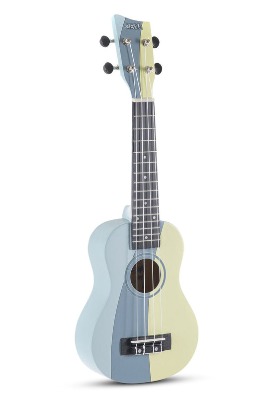 Variants Corps en tilleul Manche en Sapelli Motif surf - Cham Music - String Instrument