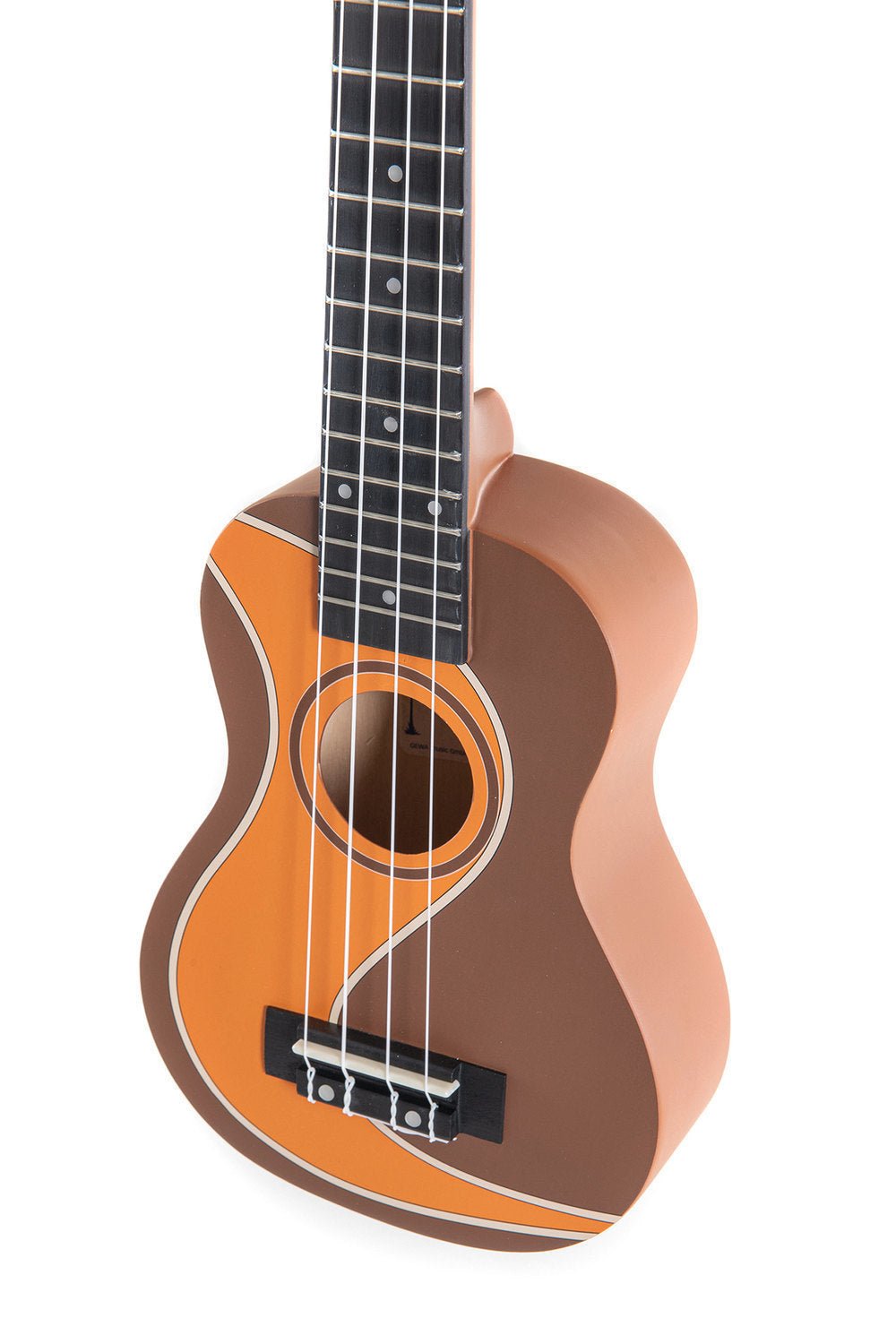 Variants Corps en tilleul Manche en Sapelli Motif surf - Cham Music - String Instrument