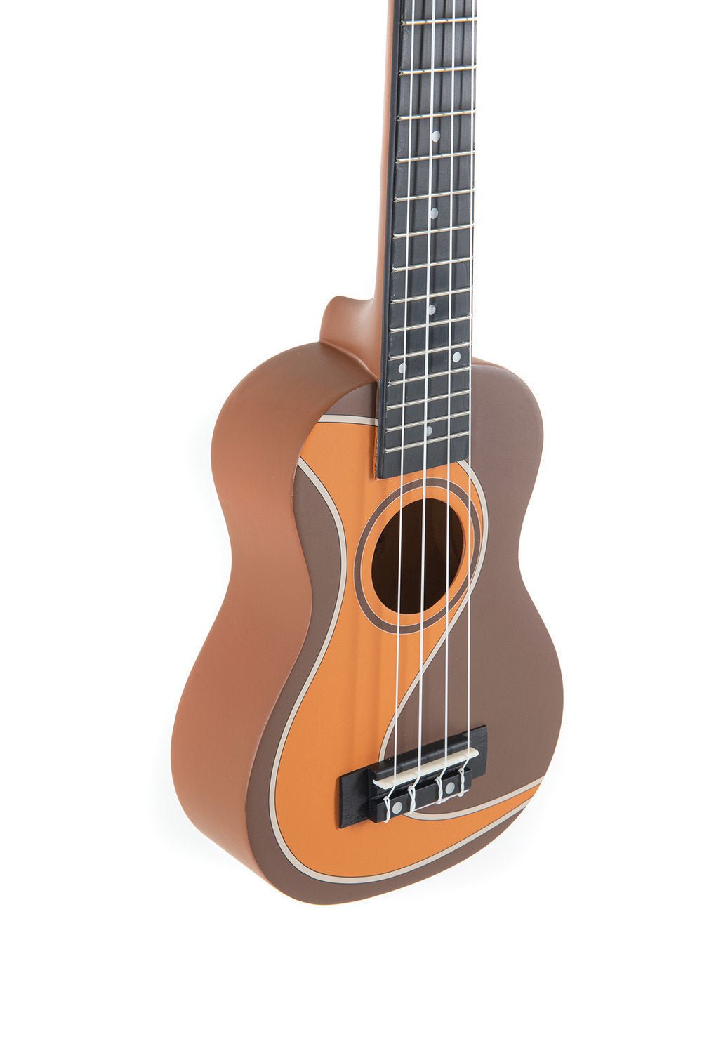 Variants Corps en tilleul Manche en Sapelli Motif surf - Cham Music - String Instrument